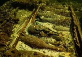 19th Century shipwreck filled with 100 Champagne and mineral water discovered in Baltic sea