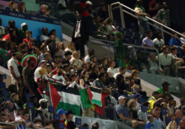 Fans at Paris Olympics booed during Israel’s National Anthem, raised Palestine’s flags