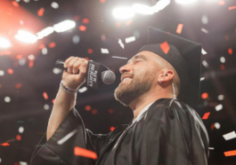 Travis Kelce Sings Taylor Swift’s ‘Cruel Summer’ at Celebrity Charity Golf Tournament