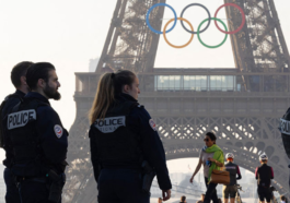 Paris police have started imposing a lockdown ahead of Olympics