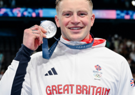 100m Breaststroke runner up Adam Peaty tears up