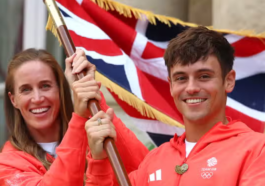Tom Daley and Helen Glover Named Team GB's Historic Flag Bearers for Paris 2024