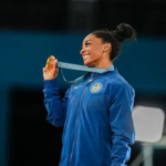 Simone Biles added 10th medal to her Olympic collection with a gold