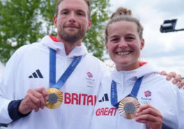 Team GB’s Fieldman as first person to win medals in both male and female events in Olympics