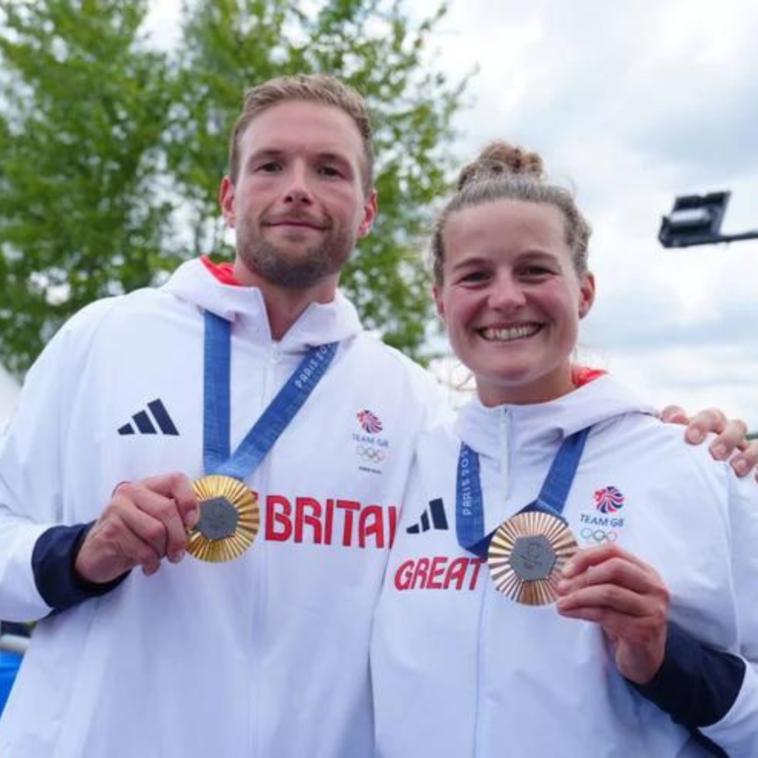 Team GB’s Fieldman as first person to win medals in both male and female events in Olympics