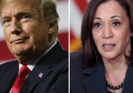 Donald Trump questioned Kamala Harris' race during an argument at a convention