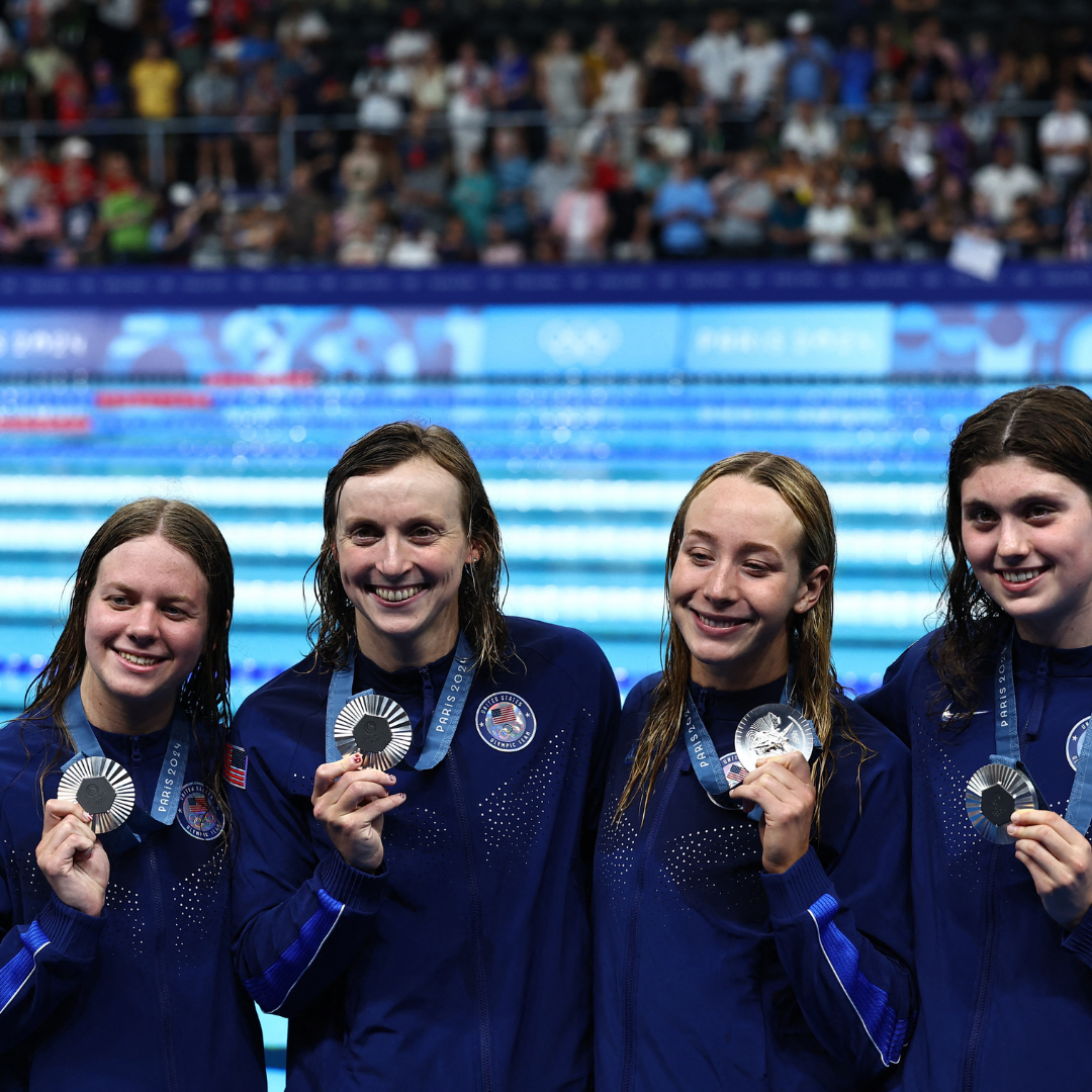 American Athlete Katie Ledecky wins 13th Olympic medal, Most for a Female in Olympics