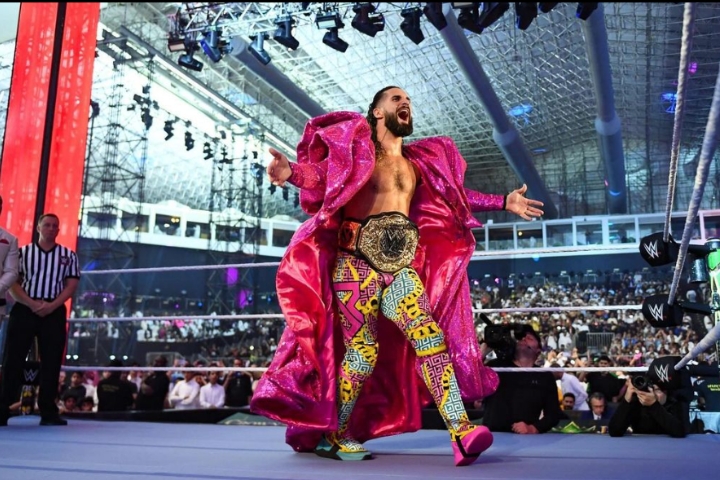 Seth Rollins taken to hospital after he coughs blood