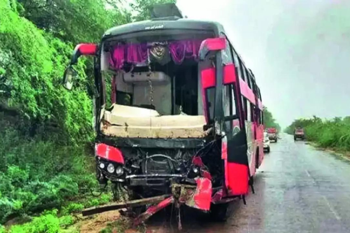 Bus crashes off Nepal highway 14 killed, 16 injured
