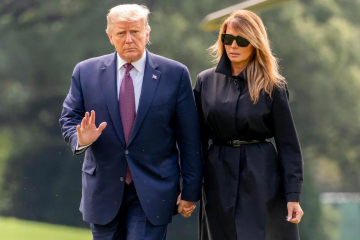 Trump Promotes His Wife Melania’s Memoir