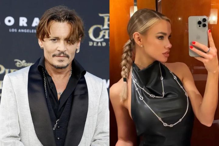 Johnny Depp in a relationship with a 28-year-old model Yulia Vlasova