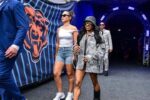 Simone Biles Rocks Packers Jacket at Bears Game