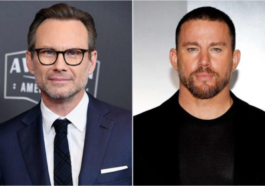 Christian Slater wins against Channing Tatum in push-up