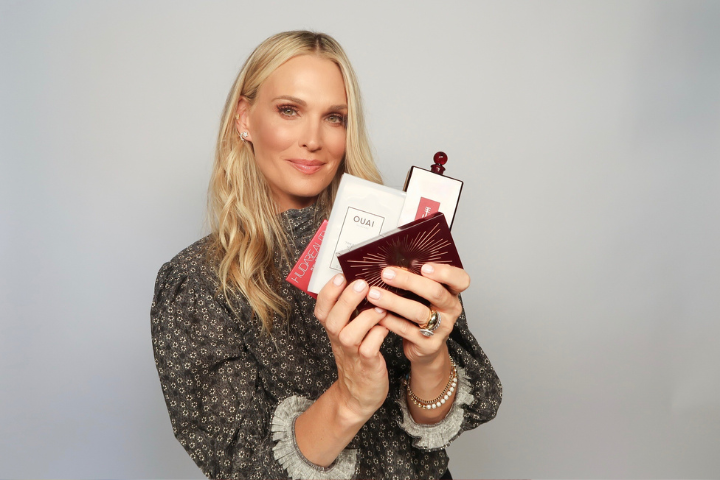 Molly Sims Shares Her Beauty Bag Must Haves