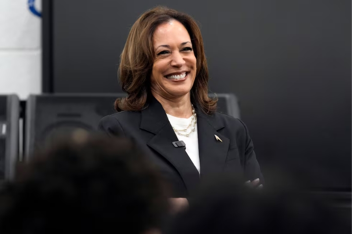 Harris Discusses Biden's Withdrawal and Her 2024 Candidacy