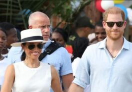 Meghan Markle speaks spanish while visiting Columbia