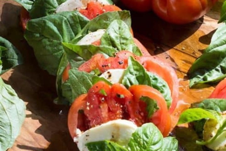 John Kanell Shares Heirloom Tomato Fattoush Salad Recipe
