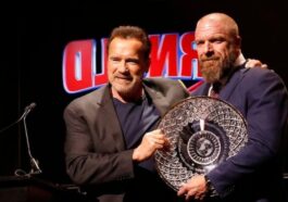 Triple H Shares Moment With Legendary Bodybuilder At WWE Smackdown