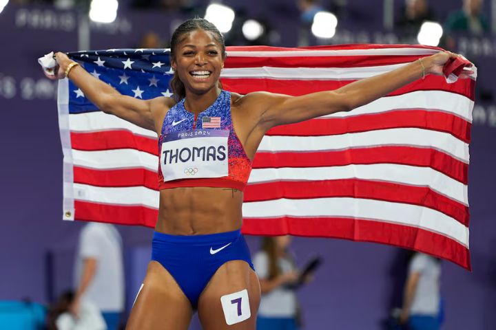 Gabrielle Thomas Takes 200-Meter Gold at Paris Games