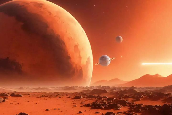 Scientists Present Heat-Trapping 'Glitter' to Warm Mars