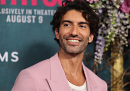Justin Baldoni and family visits Universal Studios