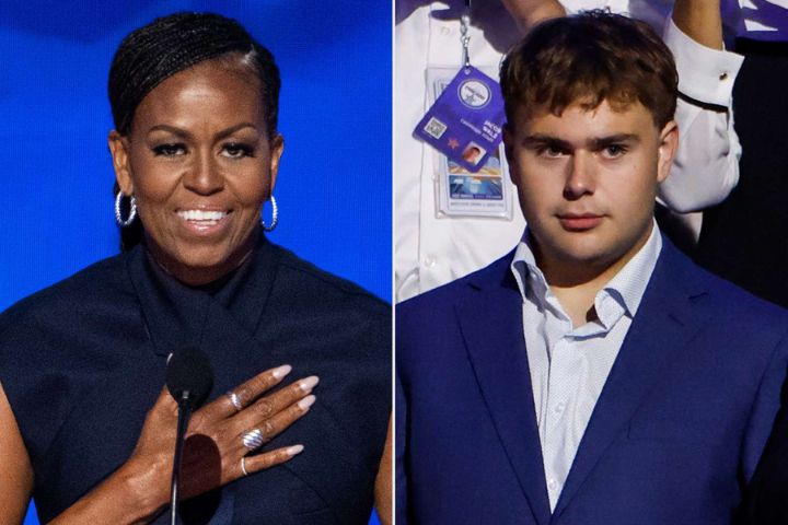 Tim Walz’s son praised by Michelle Obama