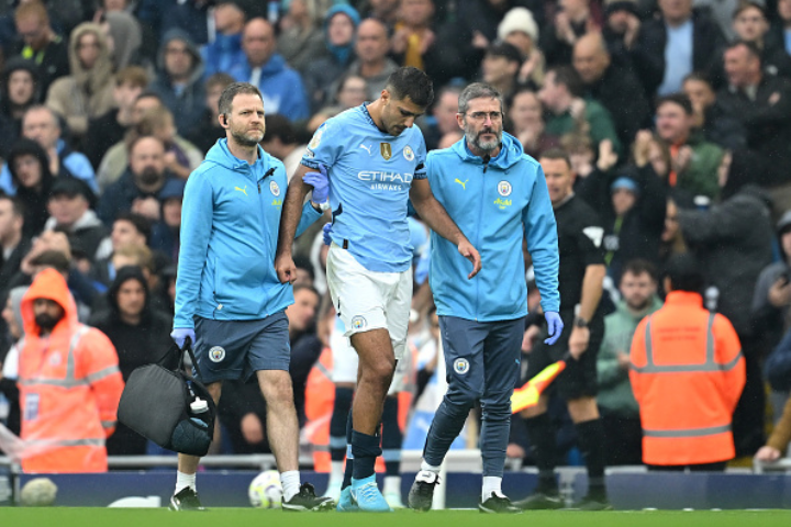 Manchester City confirms Rodri suffered a knee ligament damage