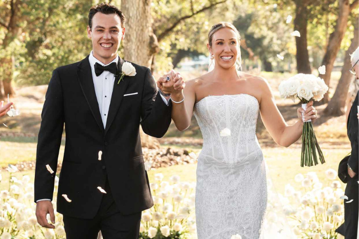 Abbey Weitzeil Marries Michael Jensen In Napa Valley