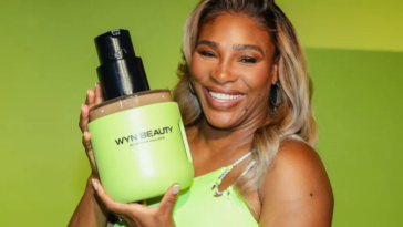Serena Williams Stuns with Retro Wyn Beauty Launch