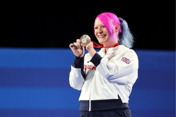 Jodie Grinham creates history at Paralympics
