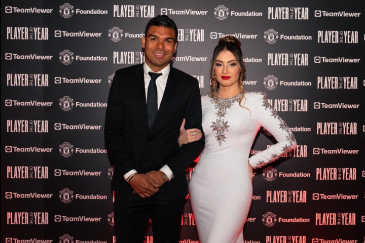 Casemiro’s Wife Responds To Criticism After Man Utd’s Loss