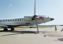 Two Delta Planes Collide, Wing Knocks Off Tail