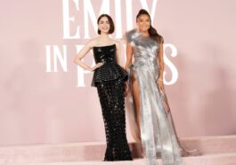 Lily Collins And Ashley Park Stunned At The Premiere of Emily in Paris