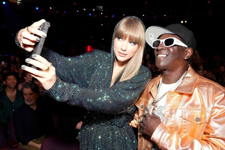 Flavor Flav Plans to Attend More Taylor Swift Shows on Her Tour