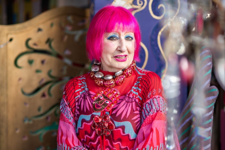 Zandra Rhodes Discusses Cancer, Color, and Confidence