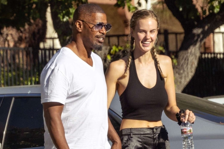 Jamie Foxx Spotted With Girlfriend Alyce Huckstepp in L.A