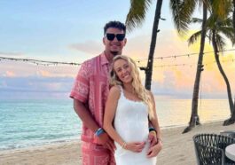 Brittany Mahomes Shows Pride for Husband Patrick with Sideline Hug