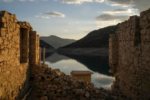 Lake Mornos Dries Up Due To Drought In Greece