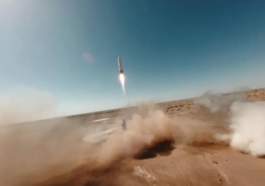 Drone Footage Shows Chinese Rocket Exploding