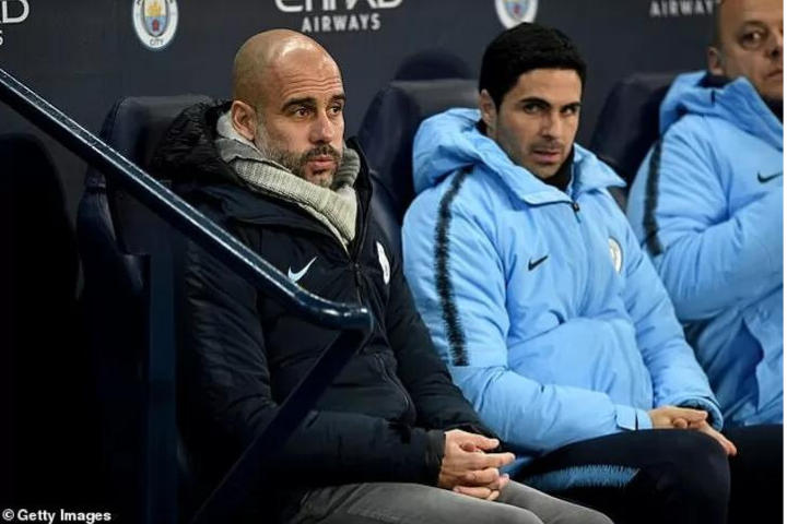 Mikel Arteta says he still admires Pep Guardiola even after their clash