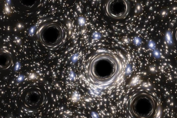 A Star Cluster may be hiding swarm of Black Holes traversing Milky Way