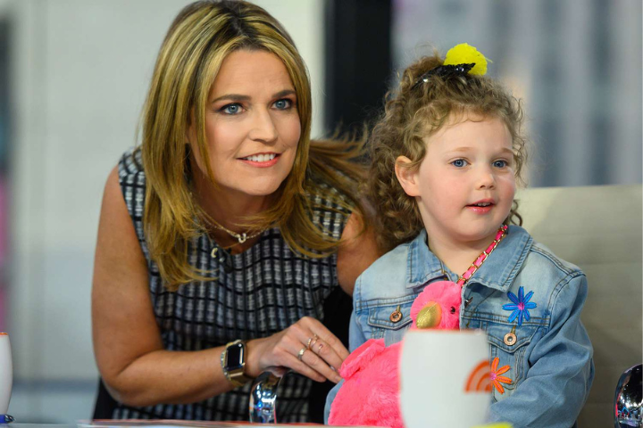 Savannah Guthrie Celebrates National Daughters Day with Vale
