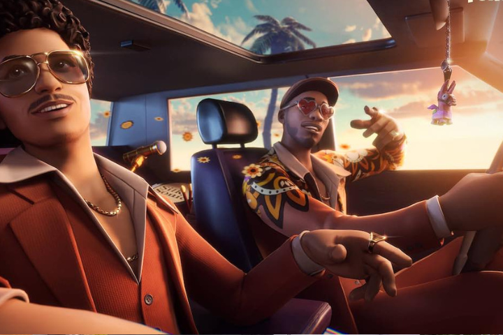 Bruno Mars Returns to Fortnite Item Shop