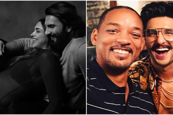 Will Smith congratulates Deepika Padukone and Ranveer Singh
