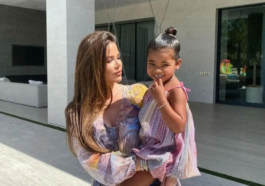 Khloé Kardashian shares old video of her daughter