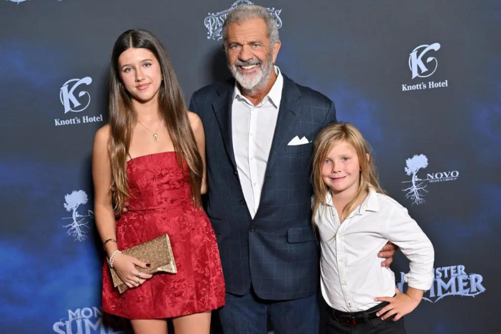 Mel Gibson appears at Monster Summer Premiere