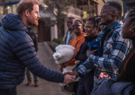 Prince Harry visits Lesotho with his charity