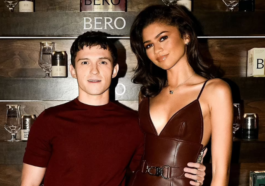 Zendaya Dazzles at Tom Holland’s Beer Line Launch Event