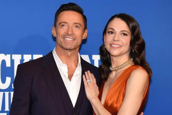 Sutton Foster files for divorce amid new romance with Hugh Jackman.