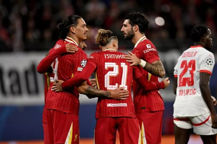 Slot praises substitutes as Nunez and Kelleher propel Liverpool past Leipzig